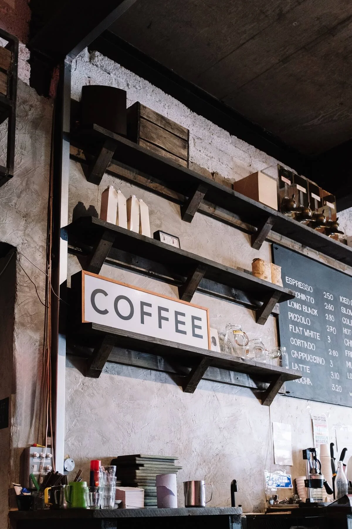 cafe interior layout in a loft style in dark color 2024 12 08 00 57 16 utc